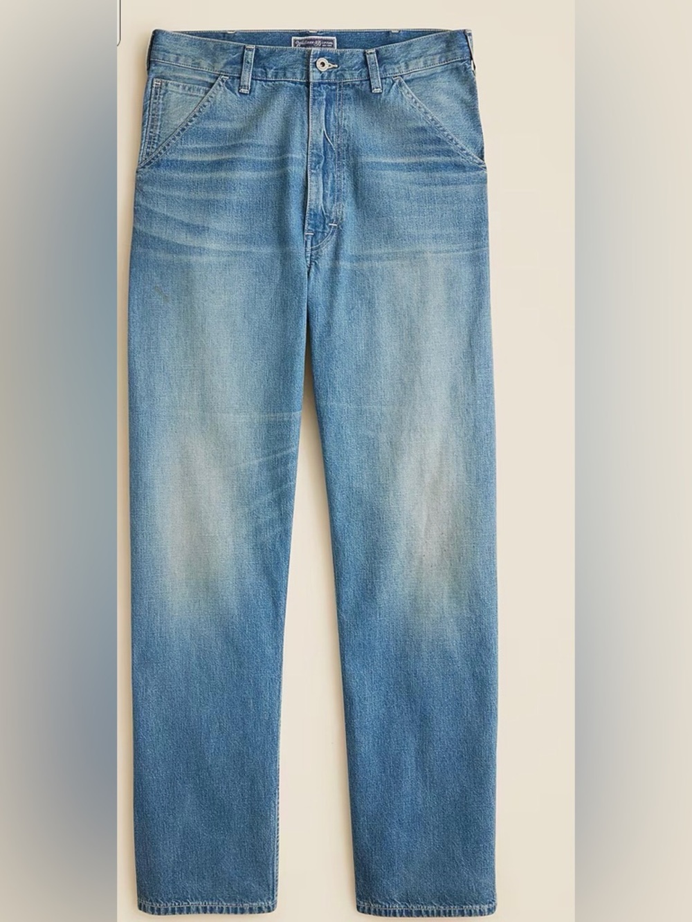 J.Crew Wallace & Barnes carpenter jean in Japanese denim NWT Size 35